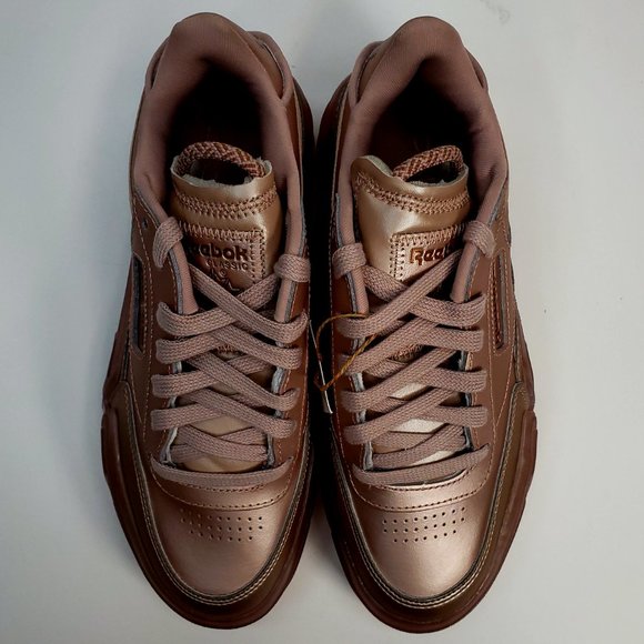 Reebok Club C Cardi B Women's Sneaker Shoe Limited Edition Rose Gold H05183 - Picture 8 of 14